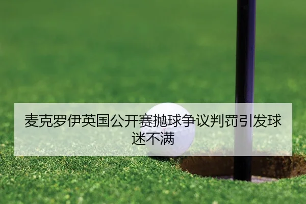 麦克罗伊英国公开赛抛球争议判罚引发球迷不满（leyu）